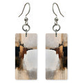 Sepia Restraint Held Earrings | FWX1455