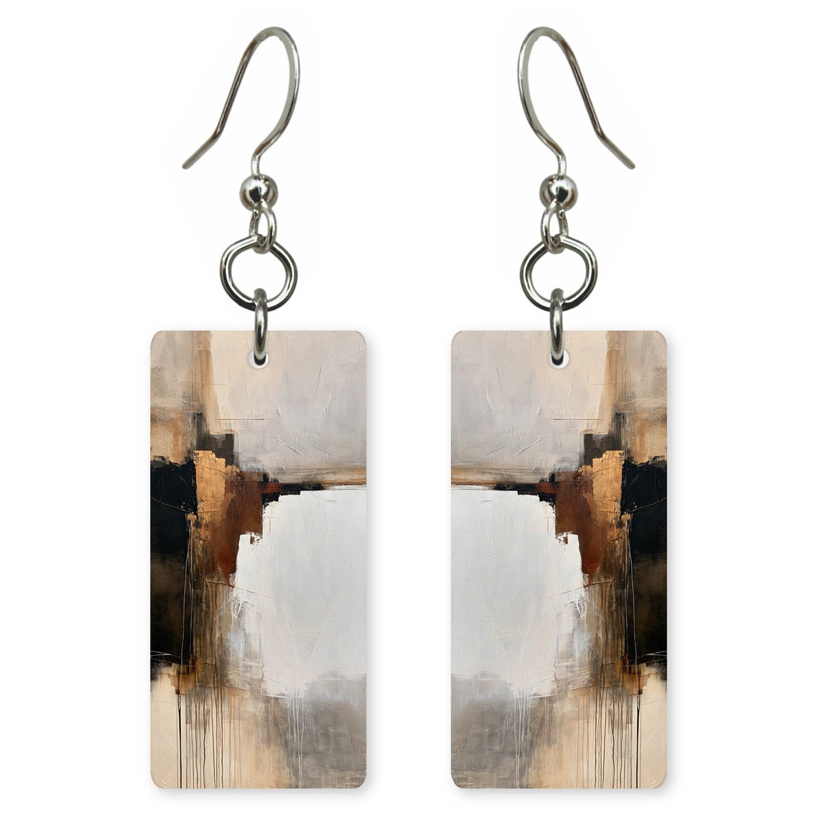 Sepia Restraint Held Earrings | FWX1455