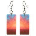 Coral Dusk Crimson Hope Earrings | FWX1461