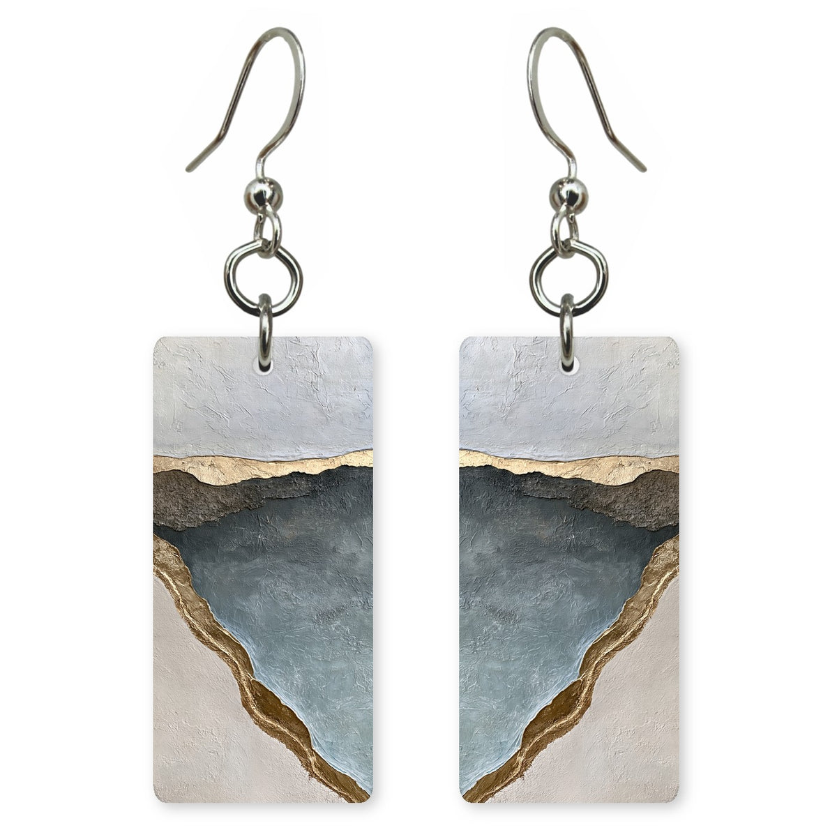 Slate Held Stillness Earrings | FWX1463