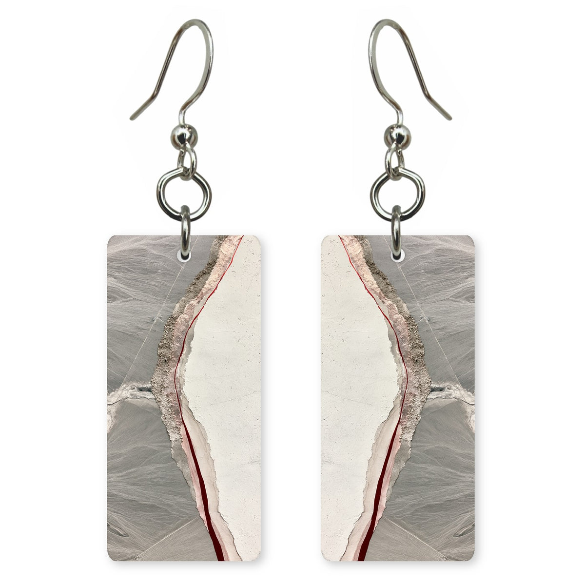 Crimson Truth Spoken Earrings | FWX1466