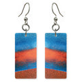 Cobalt Zeal Ablaze Earrings | FWX1472