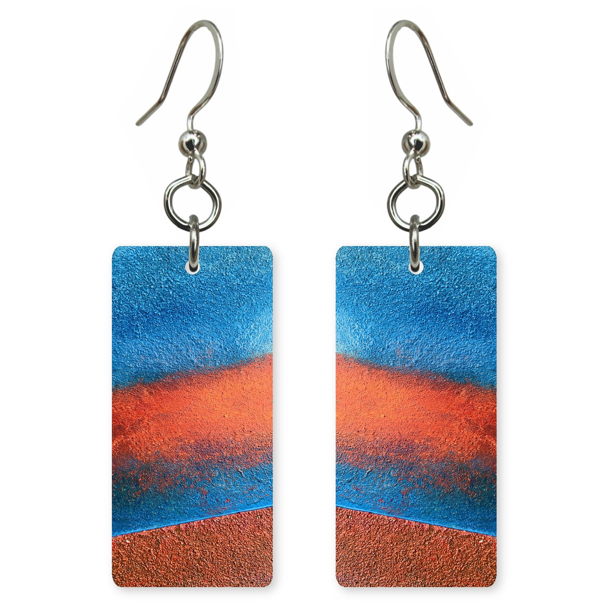 Cobalt Zeal Ablaze Earrings | FWX1472