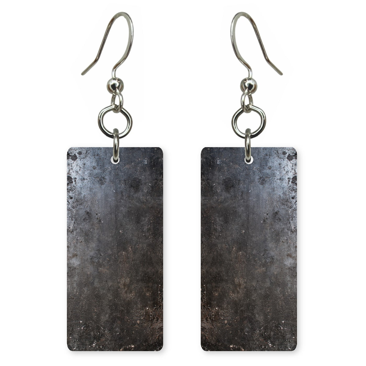 Iron Dark Resolve Earrings | FWX1474