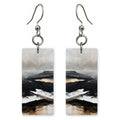 Charcoal Chosen Solitude Earrings | FWX1477