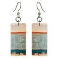 Cream and Rust Nostalgia Earrings | FWX1483
