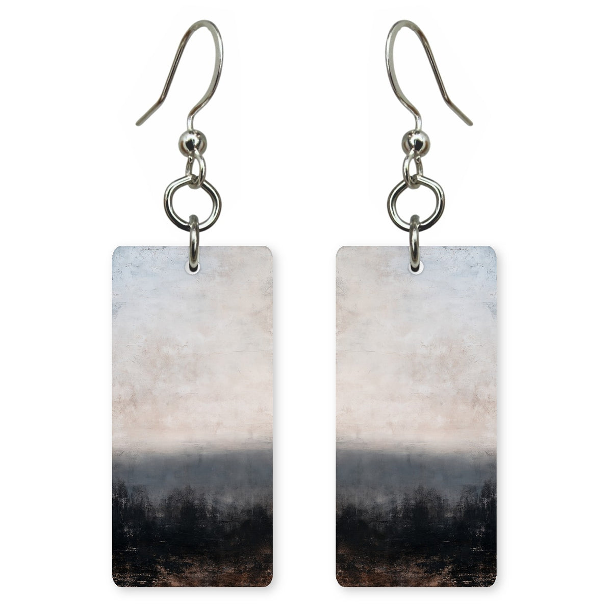 Fog to Soot Melancholy Earrings | FWX1484