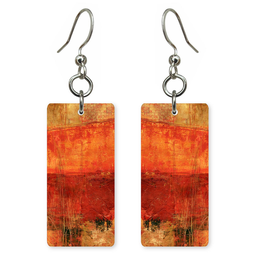 Rust Fire Intensity Earrings | FWX1485