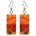 Rust Fire Intensity Earrings | FWX1485
