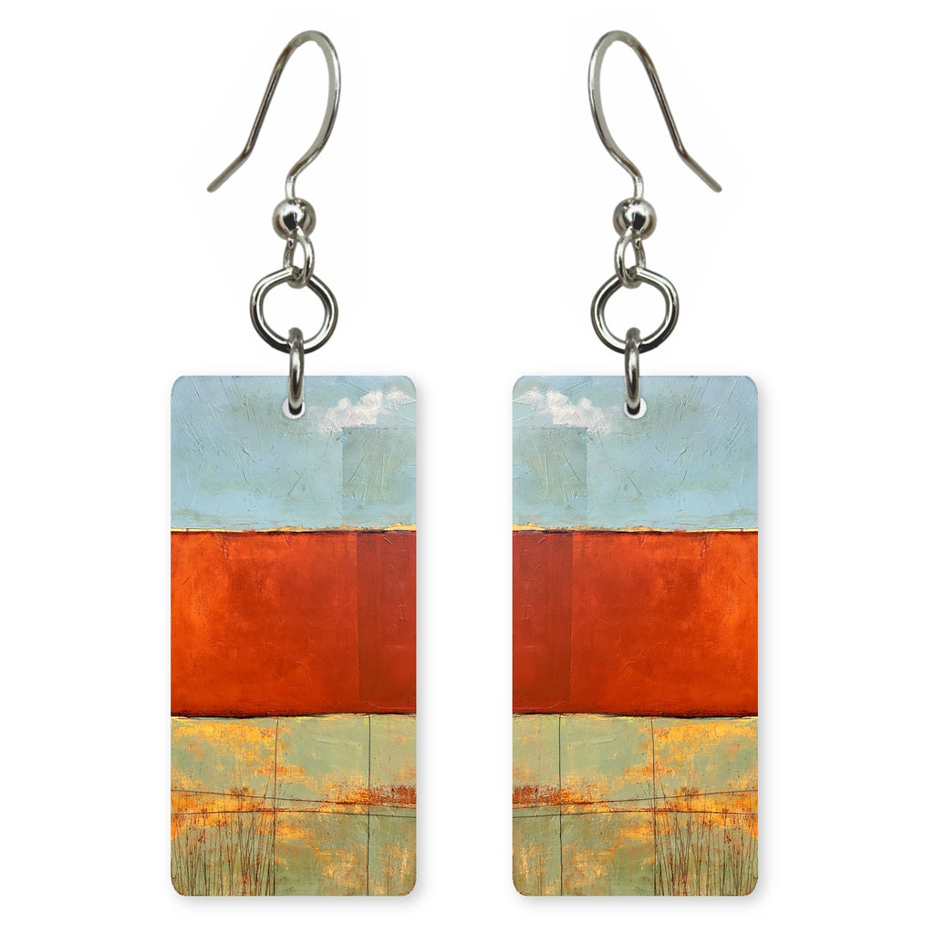 Tangerine Open Hope Earrings | FWX1488