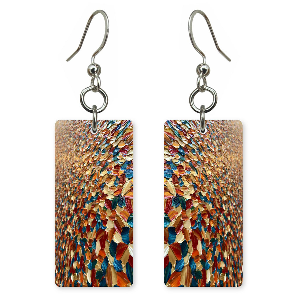 Sapphire and Gold Wonder Earrings | FWX148