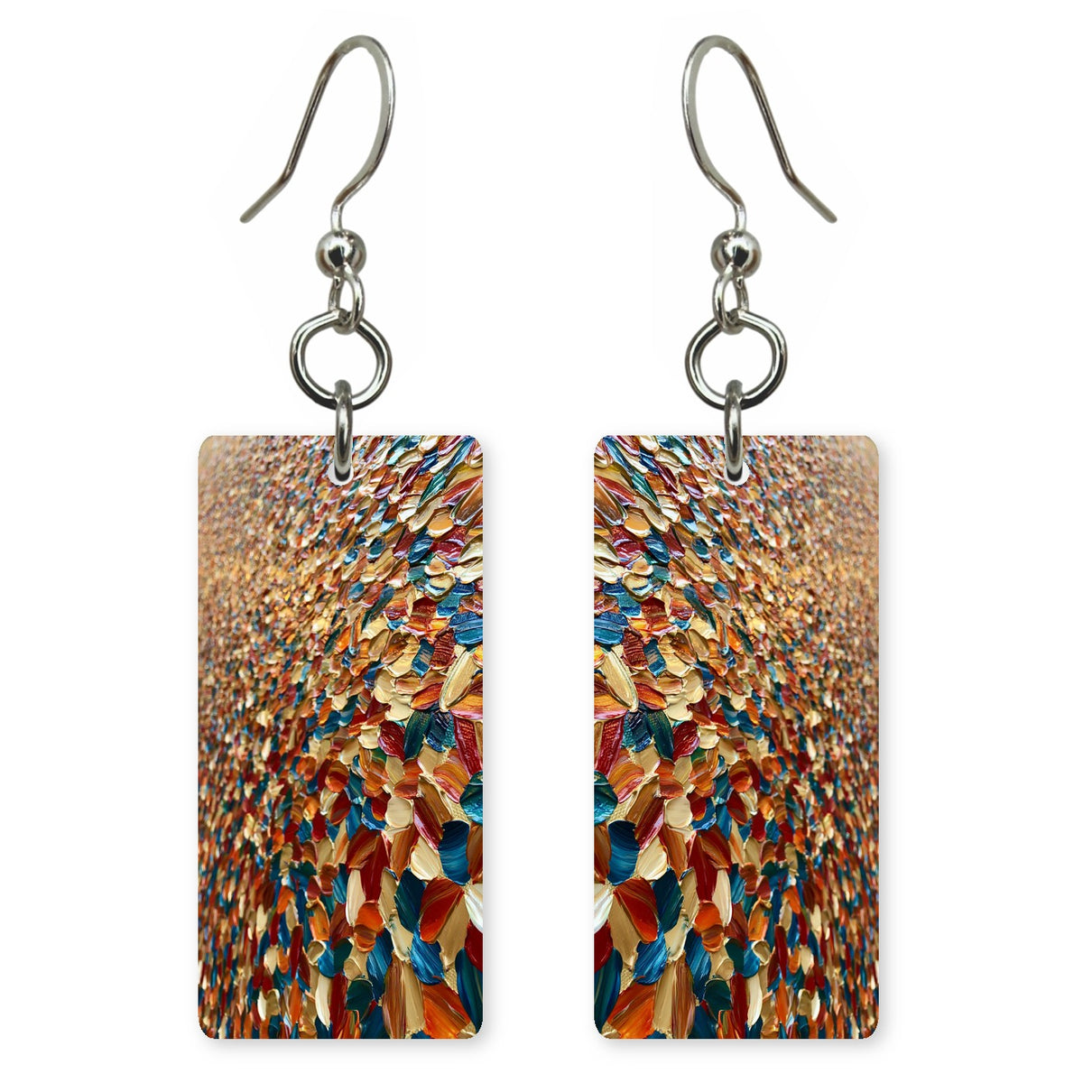 Sapphire and Gold Wonder Earrings | FWX148
