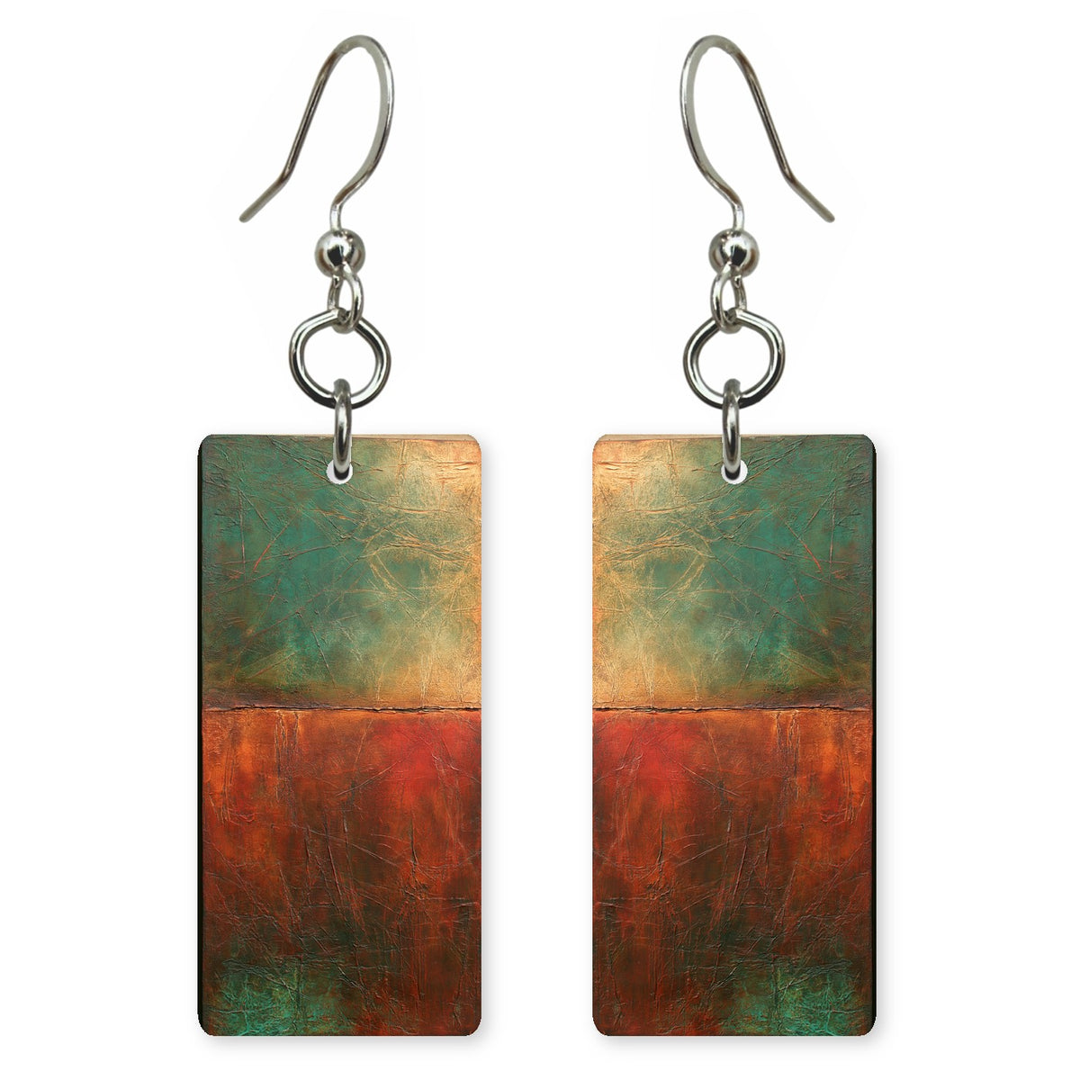 Mossy Copper Gravitas Earrings | FWX1490