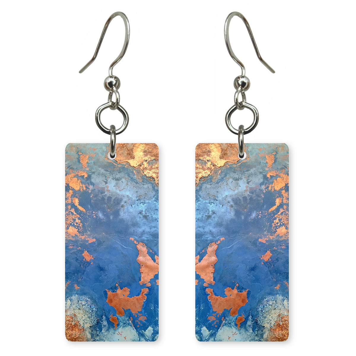 Azure Patina Awe Earrings | FWX1493
