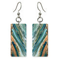 Aqua Wonder Drifting Earrings | FWX1494