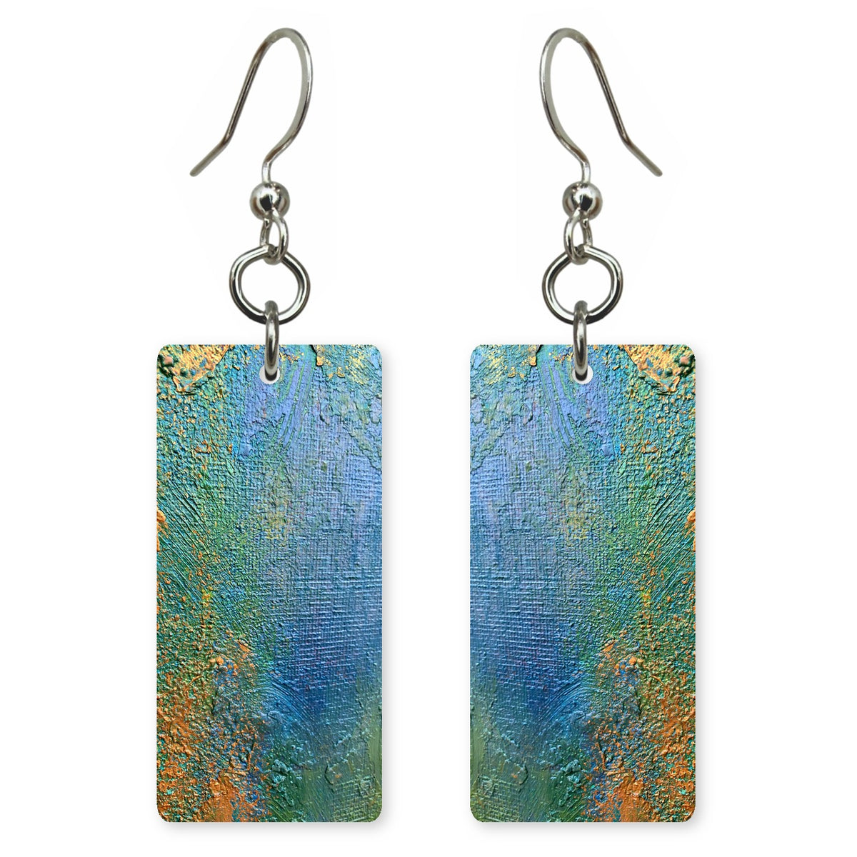 Peacock Blue Wonder Earrings | FWX1495