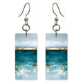 Gilded Teal Serenity Earrings | FWX1503
