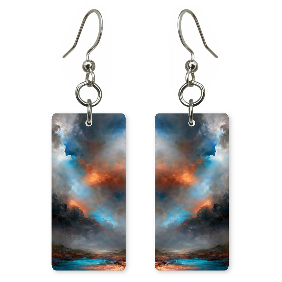 Cobalt Storm Reckoning Earrings | FWX1514