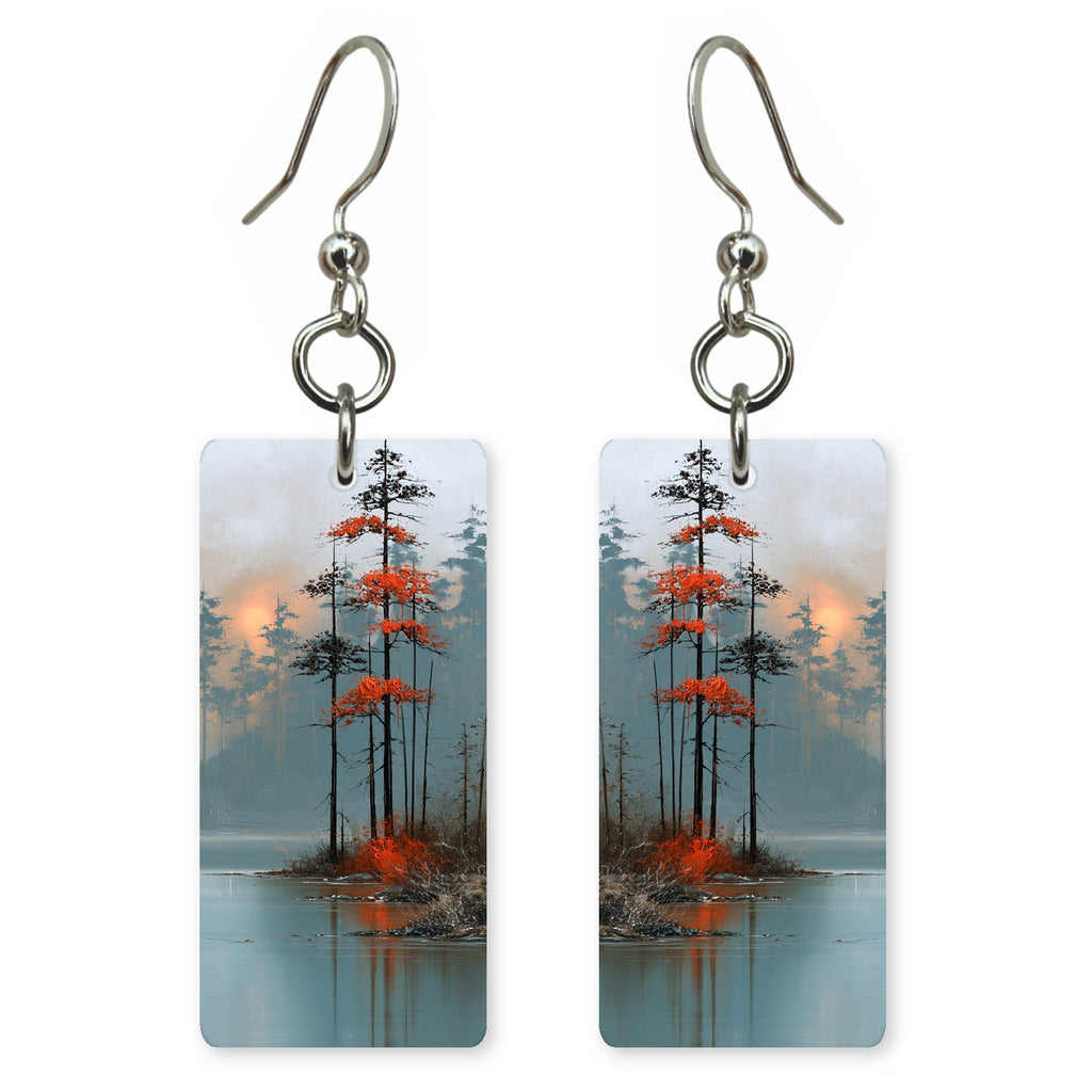 Rust Quiet Remembrance Earrings | FWX1516