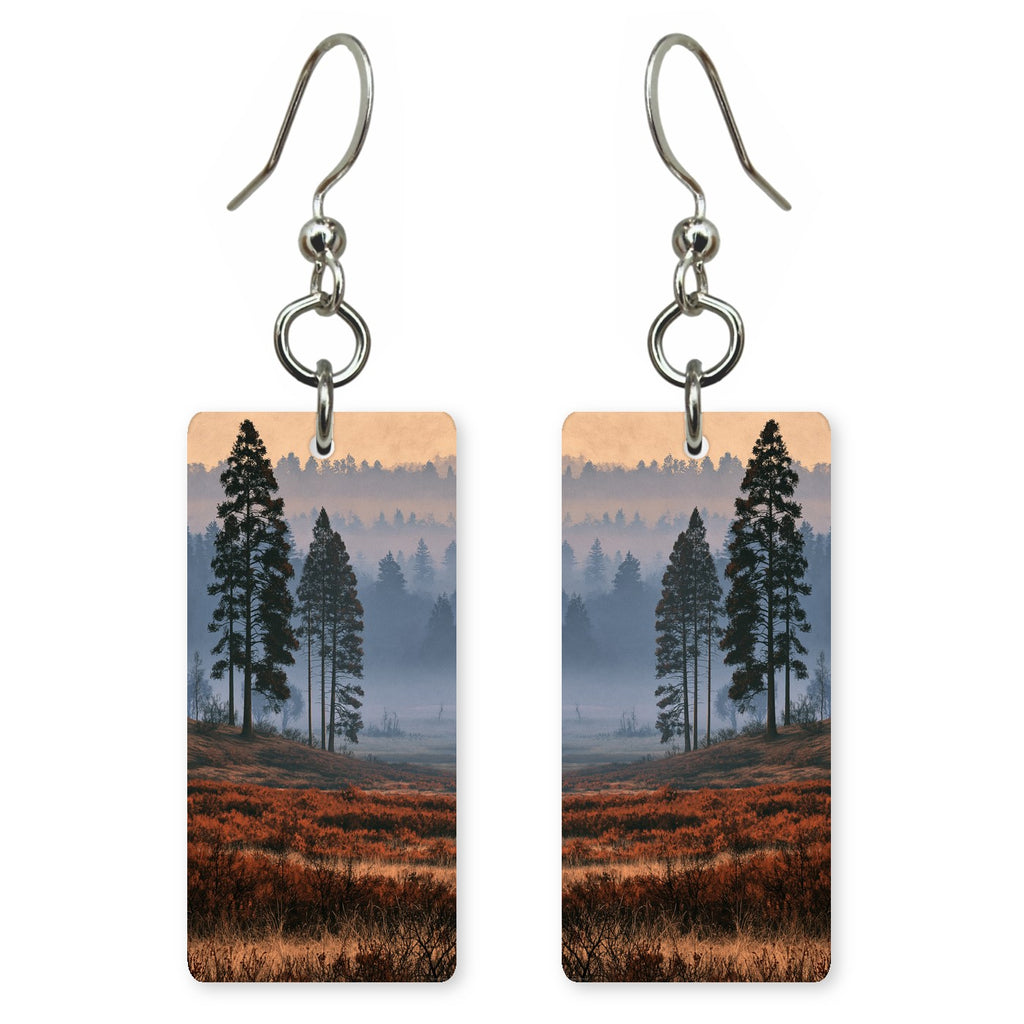 Rust Patient Heart Earrings | FWX1520
