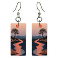 Coral Quiet Solace Earrings | FWX1522