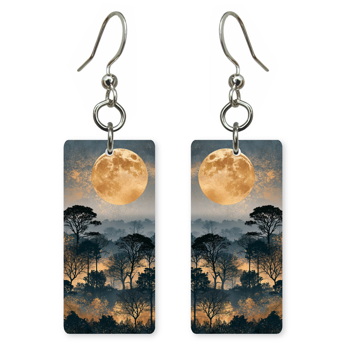 Moonlit Gold Yearning Earrings | FWX1523
