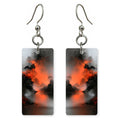 Blaze Orange Fury Earrings | FWX1529