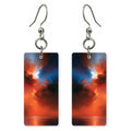 Crimson in Upheaval Earrings | FWX1531