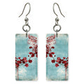 Aqua Tenderness Misted Earrings | FWX153