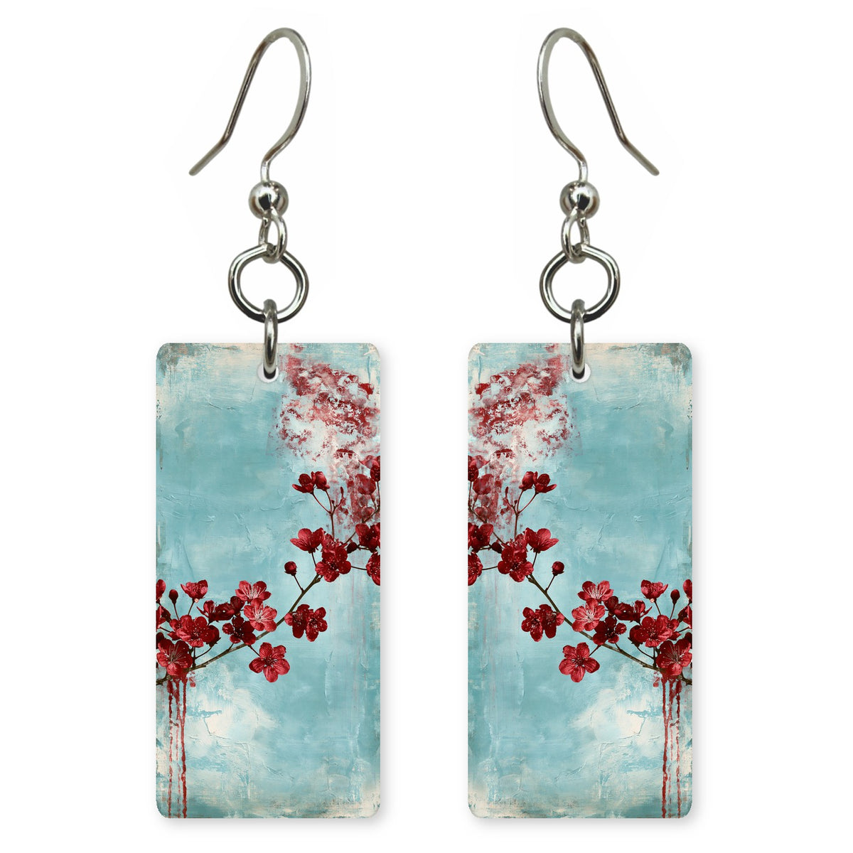 Aqua Tenderness Misted Earrings | FWX153