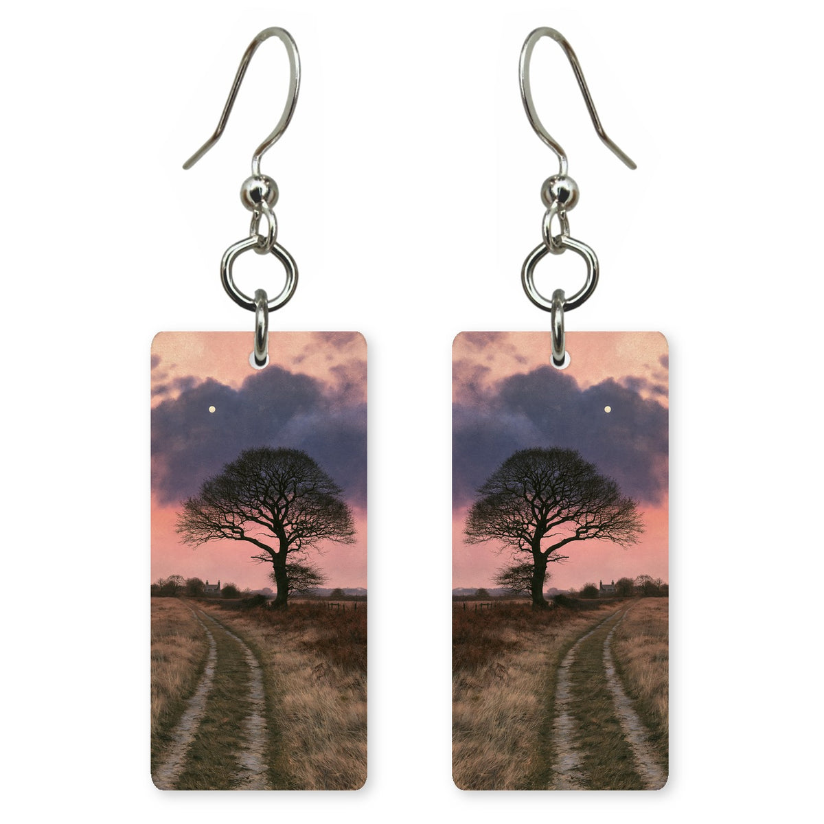 Lilac Dusk Waiting Earrings | FWX1547