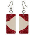 Crimson Before Parting Earrings | FWX154