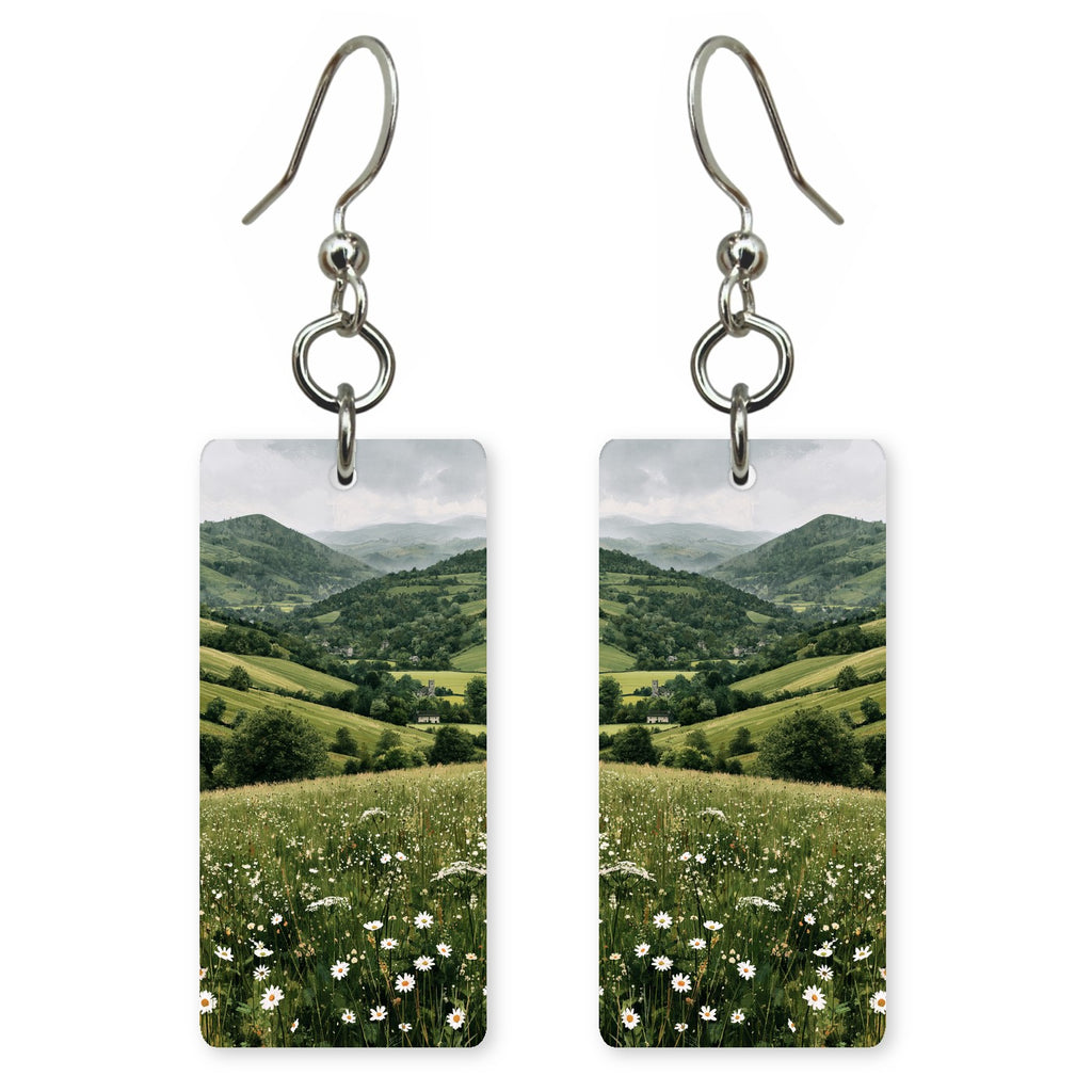 Green Quiet Delight Earrings | FWX1550