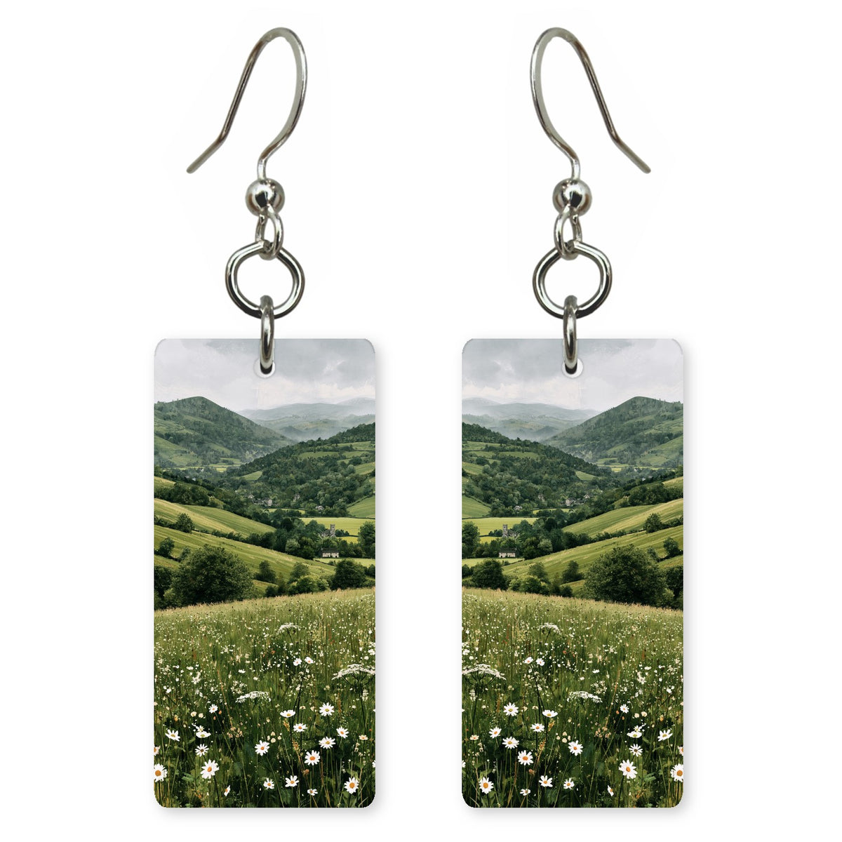 Green Quiet Delight Earrings | FWX1550