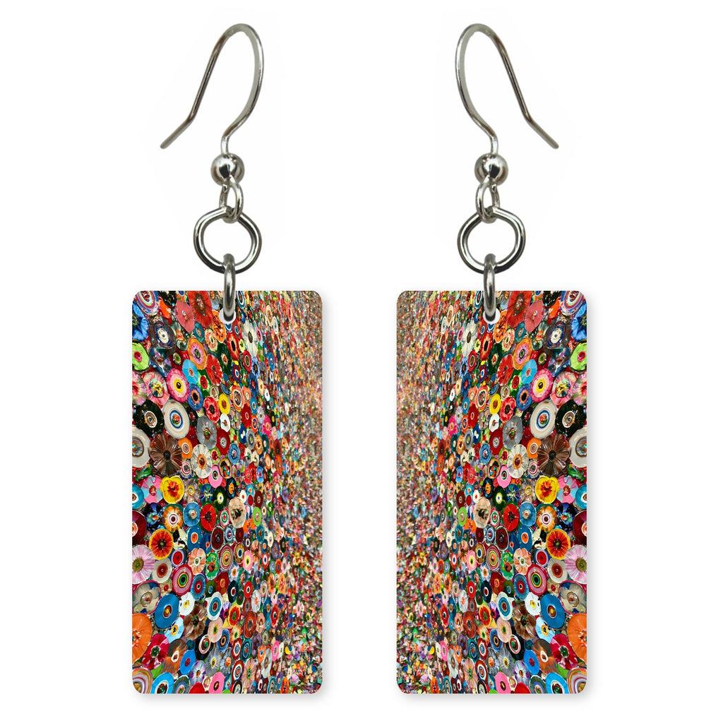 Yellow Playfulness Unrestrained Earrings | FWX157