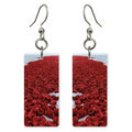 Red Melancholy Lingering Earrings | FWX158