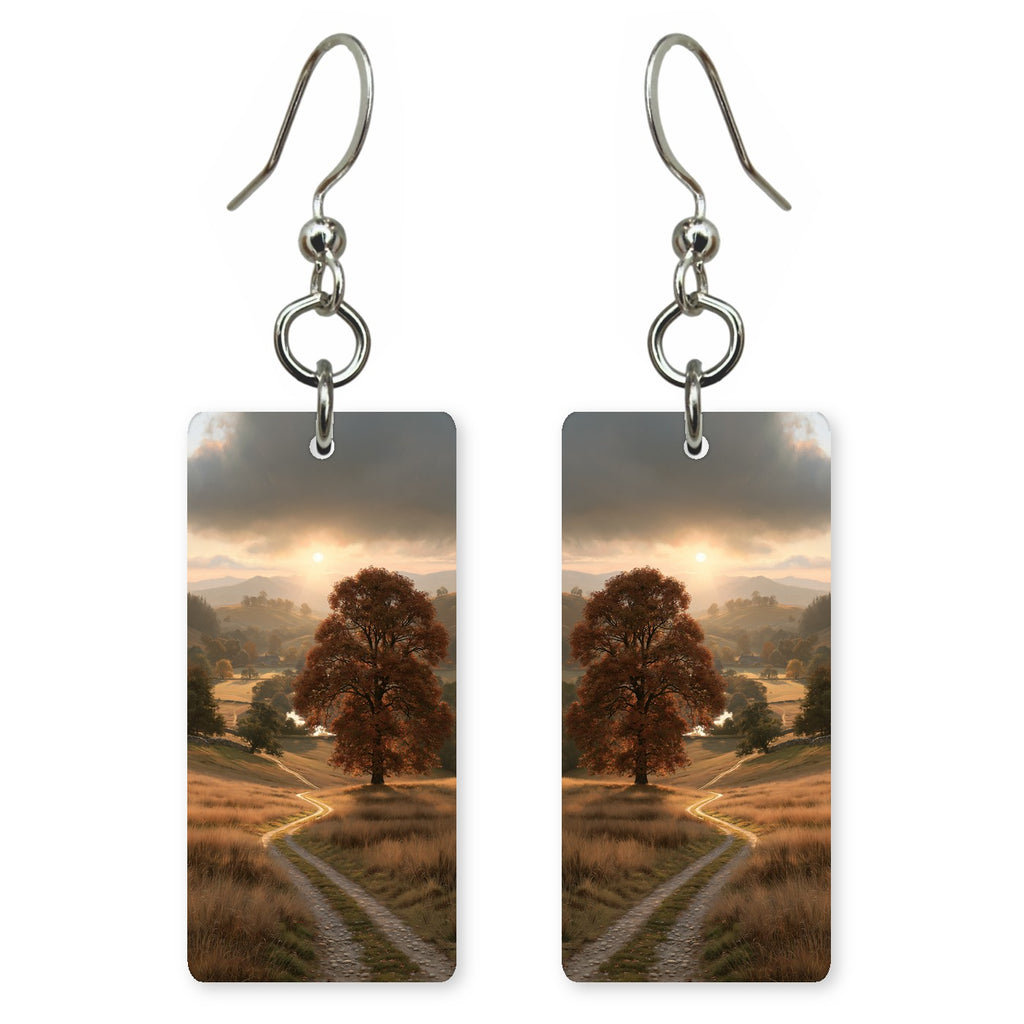 Golden Road Home Earrings | FWX1604
