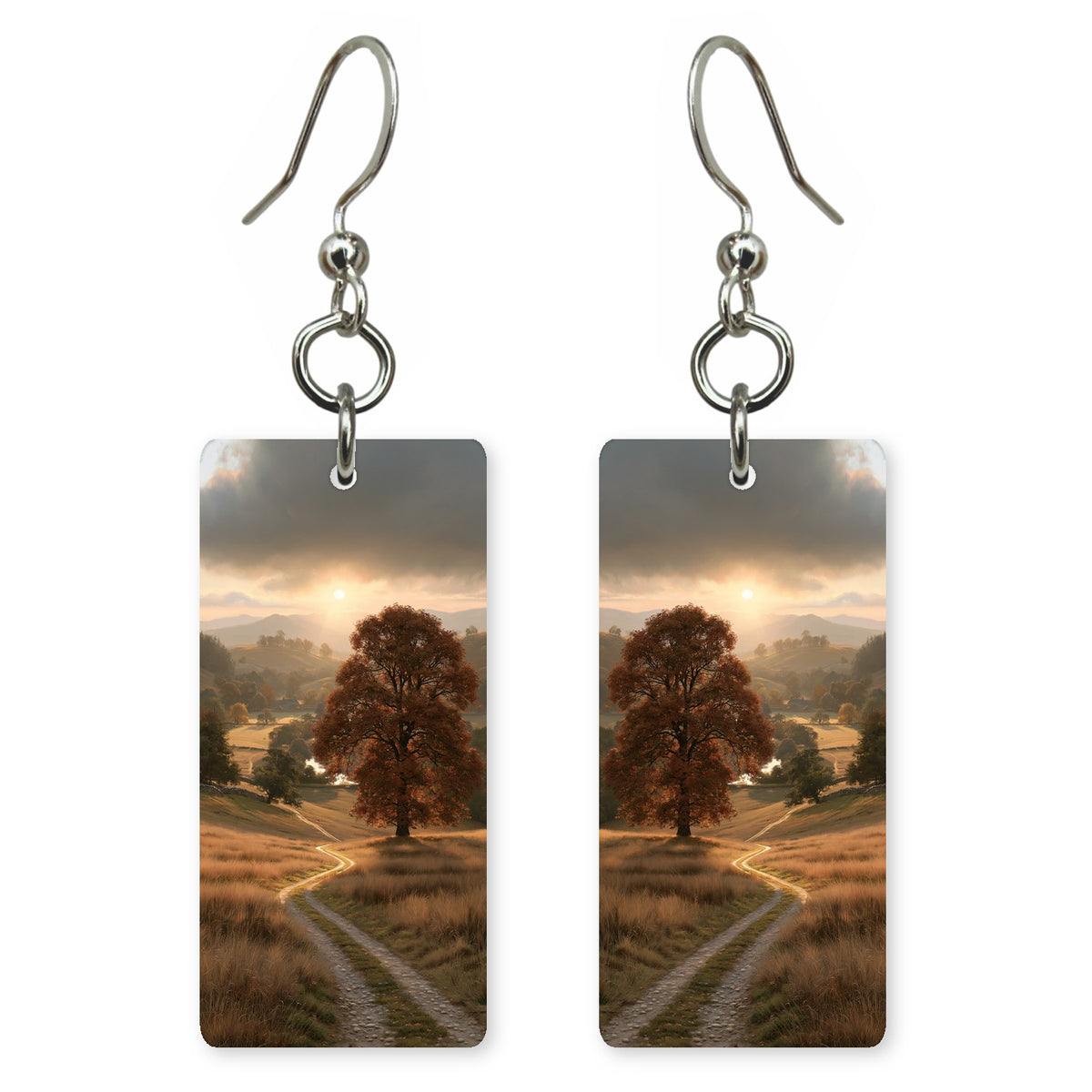 Golden Road Home Earrings | FWX1604