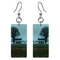 Teal Dusk Homecoming Earrings | FWX1609