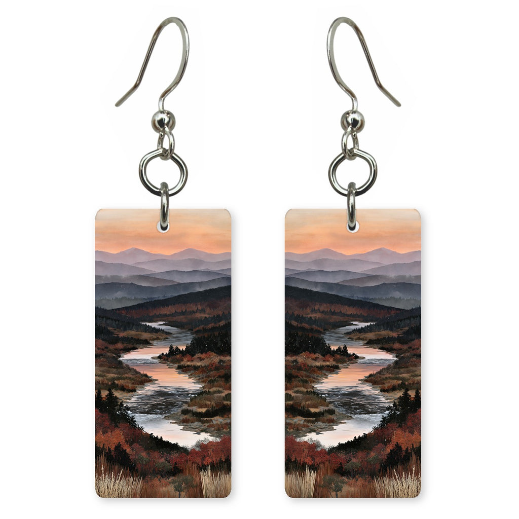 Rust Peach Reverie Earrings | FWX1610