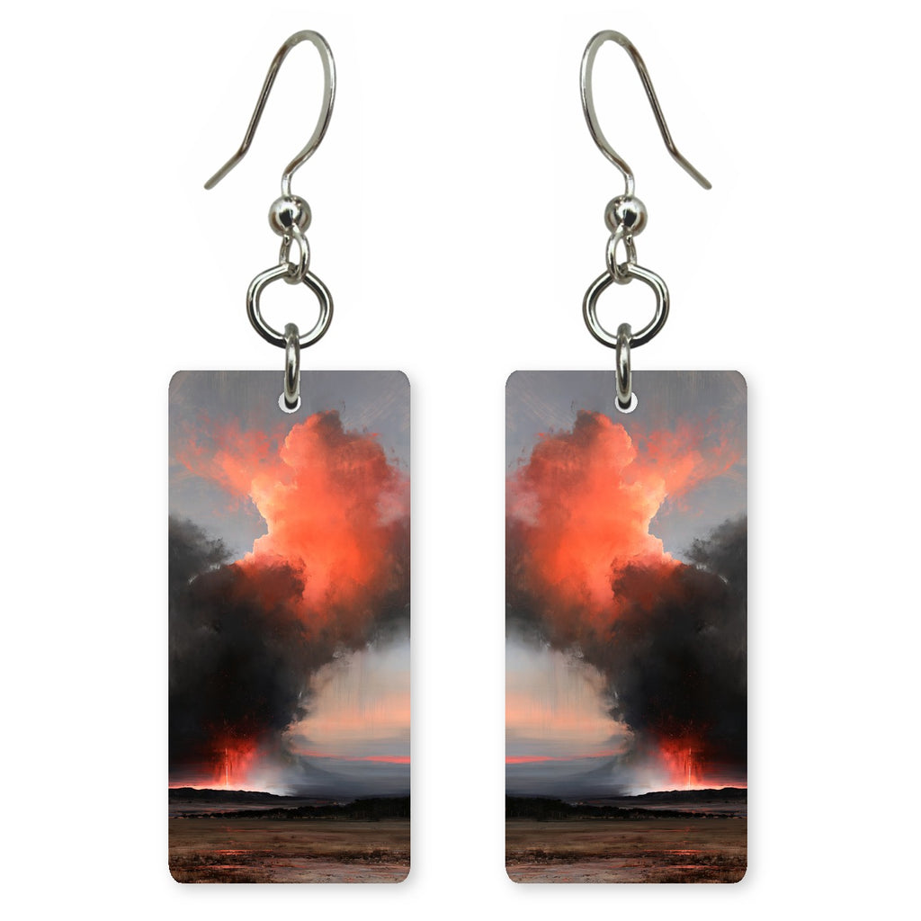 Scarlet Alarm Earrings | FWX1612