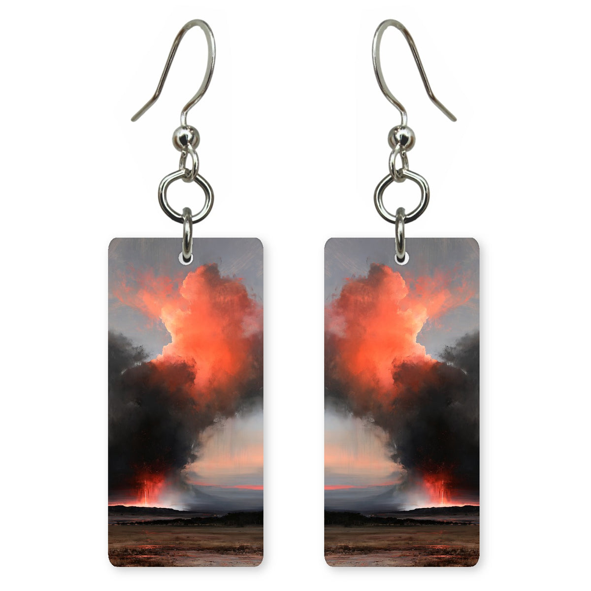 Scarlet Alarm Earrings | FWX1612