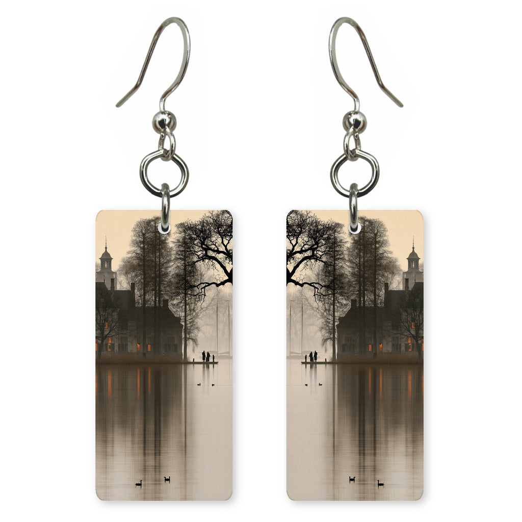 Sepia Remembrance Earrings | FWX1617