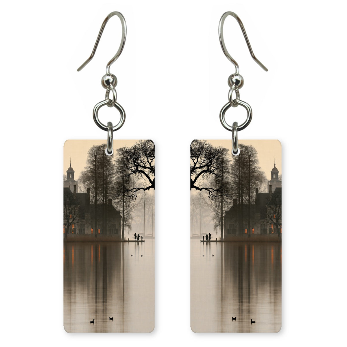 Sepia Remembrance Earrings | FWX1617