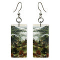 Green Quiet Peace Earrings | FWX1622