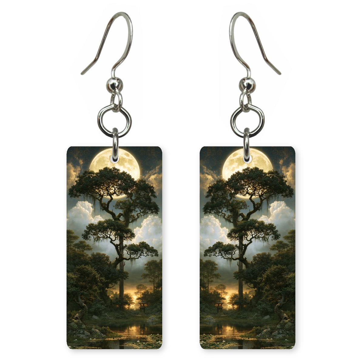Gilded Reverence Earrings | FWX1626