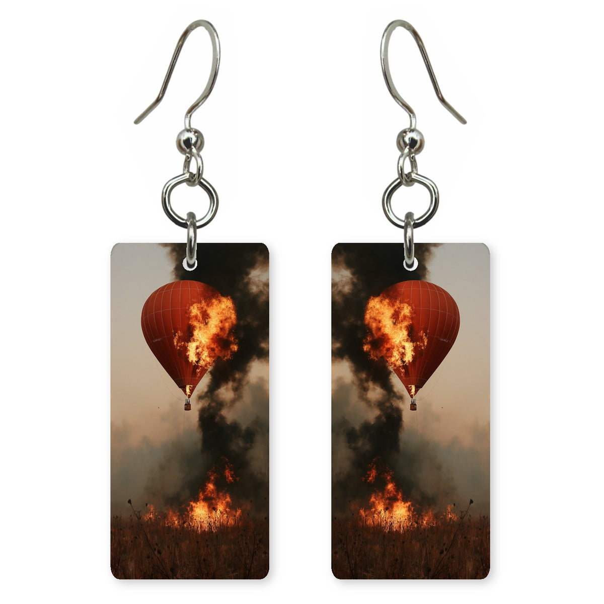 Rust Unraveling Surrender Earrings | FWX1635