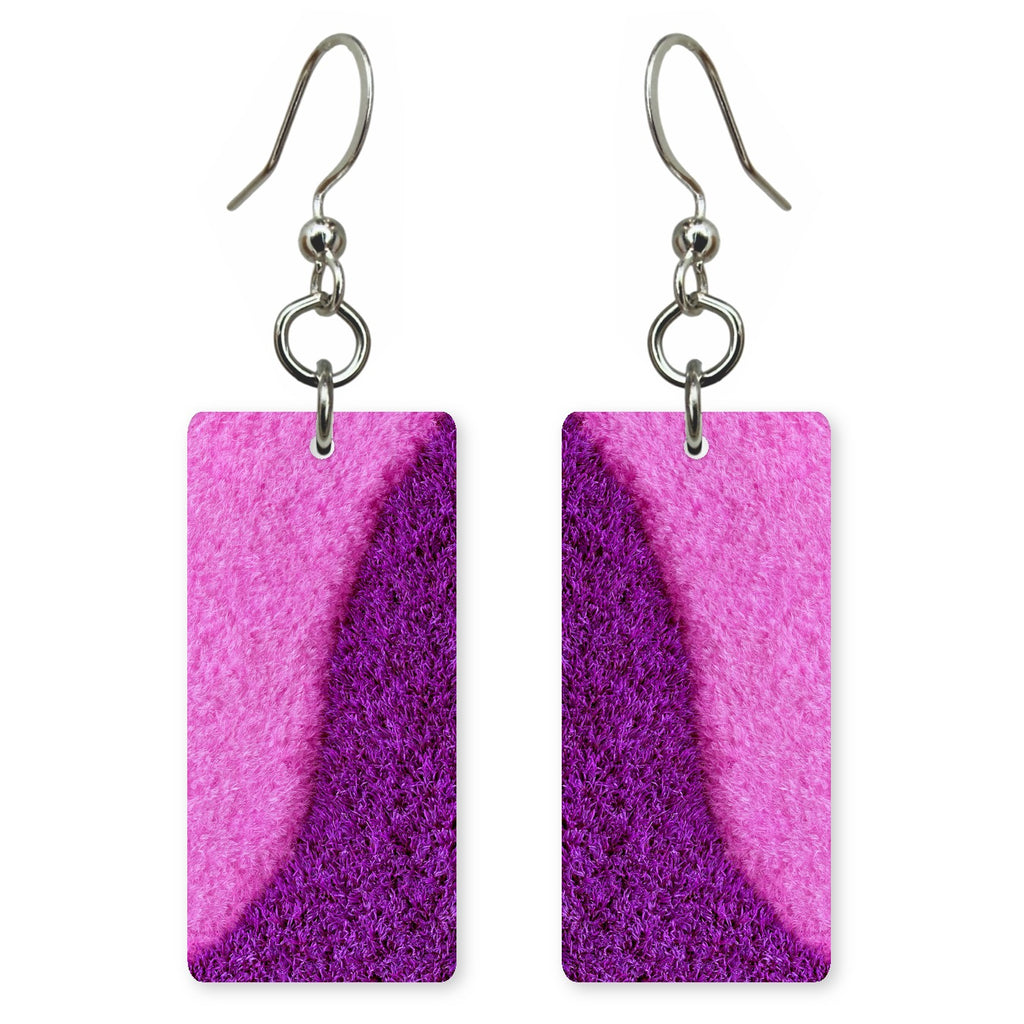 Magenta Plush Comfort Earrings | FWX163