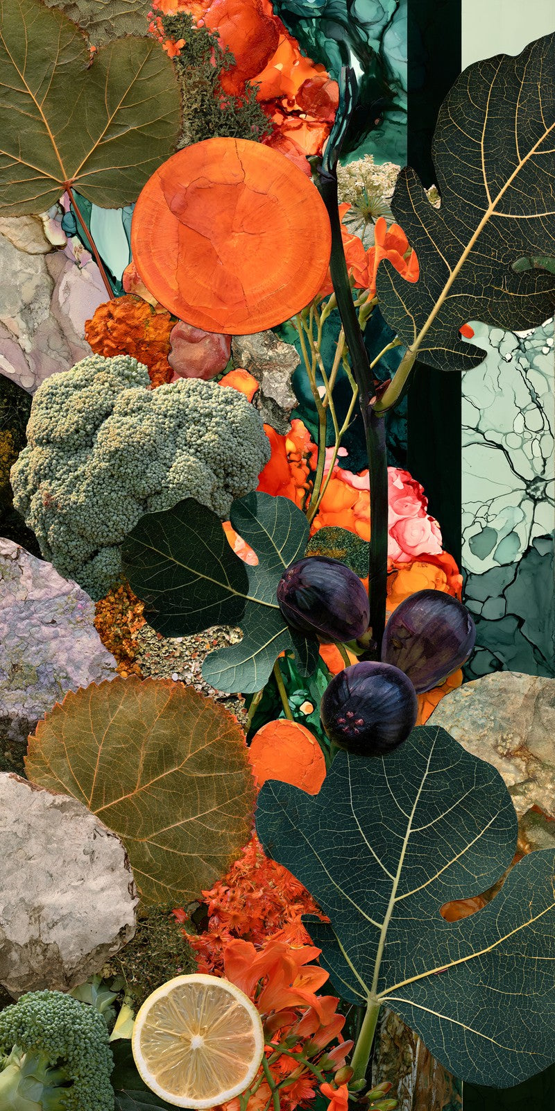 Orange Plum Gratitude Earrings | FWX1649