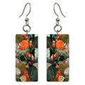 Orange Plum Gratitude Earrings | FWX1649